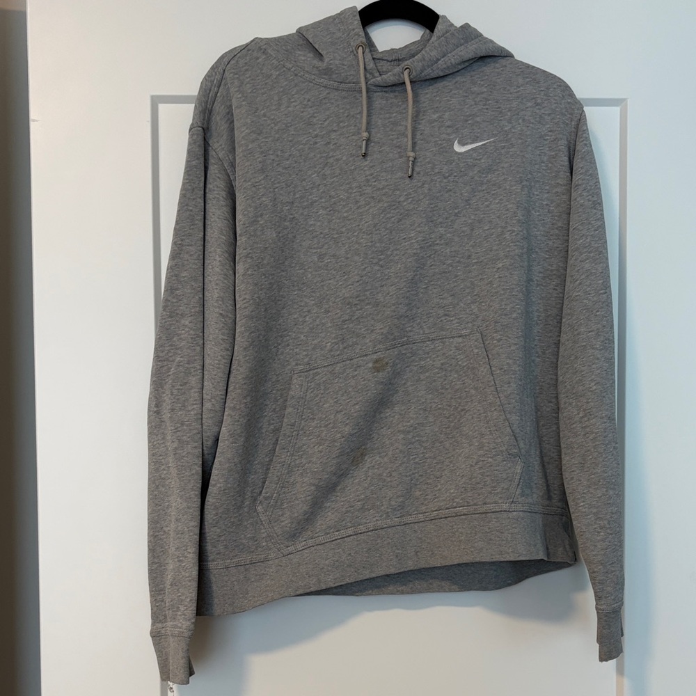 Nike Men's Gray Hoodie